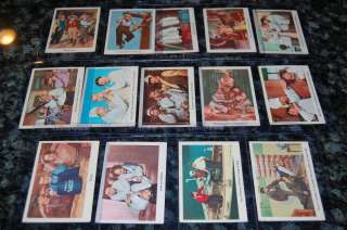 14 1959 FLEER 3 STOOGES CARDS EX+ CONDITION  