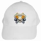 Carsons Collectibles White Baseball Cap of Live Fast Die Young Skull 
