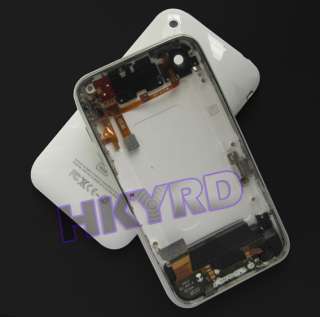 Complete Back Housing Case Full Assembly fr iPhone 3G W  
