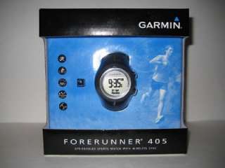 Garmin Forerunner 405 Wireless Sports Watch GPS Receiver 010 00658 10 