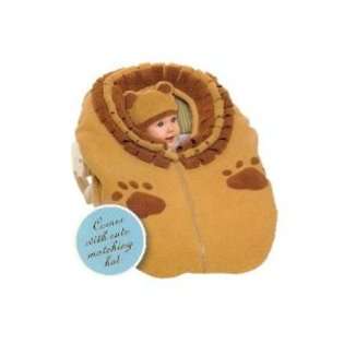 Widgeon Snugaroo Infant Car Seat Cover and Baby Hat Lion Style at 