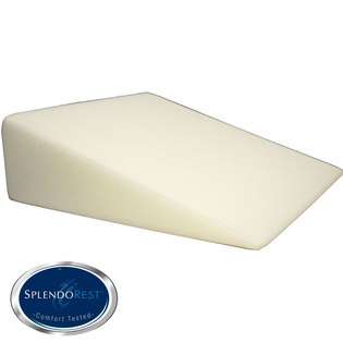   Elastic Memory Foam Extra Firm Support Bed Wedge Pillow 
