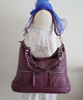   Genuine LEATHER HOBO Bag, Shoulder bag, 3 Ways Style Bag, EVERYDAY Bag