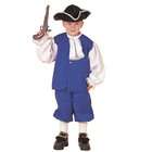   Novelties Inc Little Colonial Boy Child Costume / Blue   Size Small