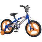racing bike has a durable steel frame in red finish it features 
