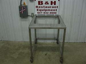 27 x 32 Stainless Steel Equipment Griddle Stand Table  