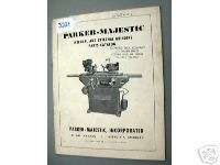 Parker Majestic ID/OD Grinders Parts Catalog  
