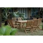 Anderson Teak Windsor 47 Square Table & 4 Classic Folding Chairs