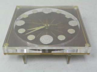 Numismatic Clock, Marion Kay, Last US Silver Coinage, Diplomat A221 