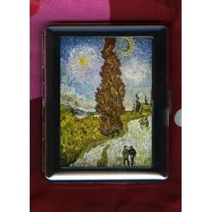  van Gogh ID CIGARETTE CASE Road with Cypress and a Star 