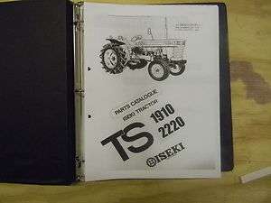 Iseki TS1910 TS2220 (Bolens G192) Tractor Parts Manual  