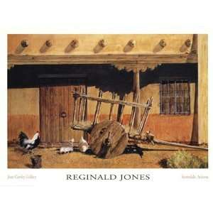  Cart And Adobe by Reginald Jones 35x26