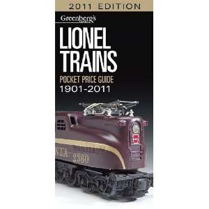  Lionel Trains Pocket Price Guide 1901 2011 (Greenbergs 