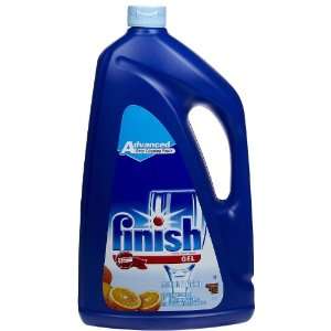  Finish Gel Dishwasher Detergent Orange Scent 75 oz 