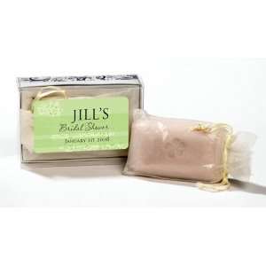   Branches Design Personalized Fresh Linen Scented Soap (Set of 20