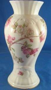 Aynsley Fine Bone China Elizabeth Rose Flower Vase  