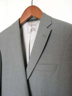HUGO BOSS PASOLINI Movie Gray Stripe Suit 38R NEW  