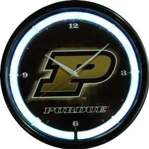  Purdue Boilermakers Plasma Neon Clock