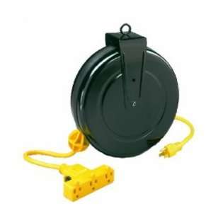   Feet Retractable Extension Cord Reel with Circuit Breaker 