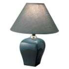 Ore Ceramic Table Lamp   Green