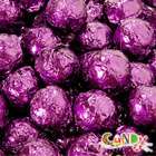Birnn Chocolates Truffles Milk Chocolate Amaretto   Purple Foil; 1LBS