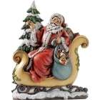  Josephs Studio Santa in Sleigh with Toys & Tree Christmas Figures