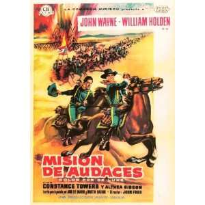  The Horse Soldiers Movie Poster (11 x 17 Inches   28cm x 