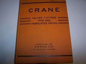 CRANE Catalog 1941 ASBESTOS Mesothelioma Insulation  