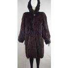   Cloth Plus Size New Real Lamb Fur Classic Parka Half Coat Hood