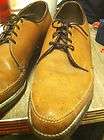 Vintage Allen Edmonds Shoes Mens Laceup Strand Brown Leather US 9