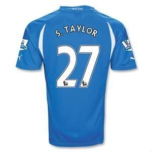  Puma Newcastle United 10/11 S. TAYLOR Away Soccer Jersey 