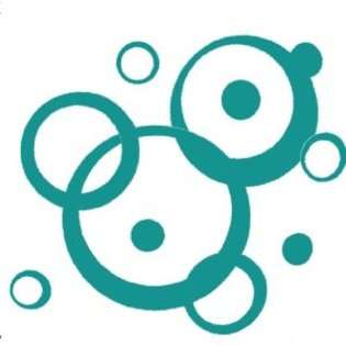 Wall Decor Plus More Turquoise Wall Vinyl Sticker Decal Circles 