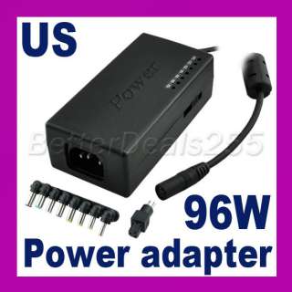 Laptop Universal 96W AC Power adapter with Dell Plug  