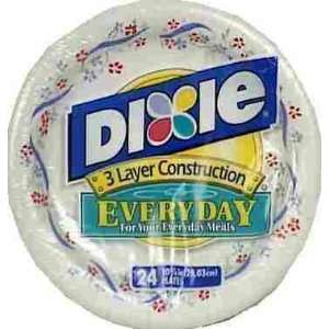 JAMES RIVER 14172 DIXIE PAPER PLATES PACK OF 12  Kitchen 