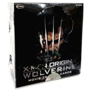 Men XMen Origins Wolverine Movie Trading Card Box 