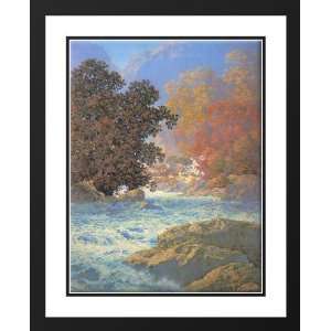   Maxfield 28x36 Framed and Double Matted Misty Morn