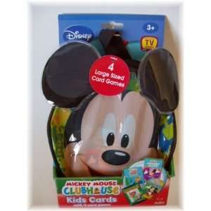  Mickey Mouse Clubhouse Kids Cards   4 Card Game Toys 