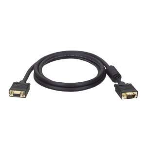   SVGA Monitor Gold Extension Cable with RGB Coax, HD15 M/F Electronics