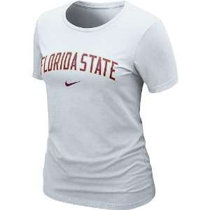  Nike Florida State Seminoles Womens Classic Arch T Shirt 