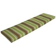 Bench Cushion, Echo Stripe Truffle 