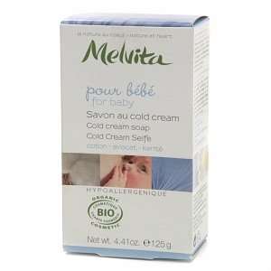  Melvita Baby Cold Cream Soap, 4.41 oz Health & Personal 