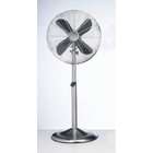 Ragalta RDLF 1610 16 Multi Oscillating Black & Silver Pedestal Fan