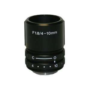   LEN MV410CS 1MP Varifocal Lens, 4 10mm CS, Manual 1/2