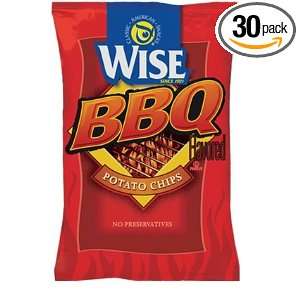 Wise BBQ Potato Chips, 2.75 Oz Bags Grocery & Gourmet Food