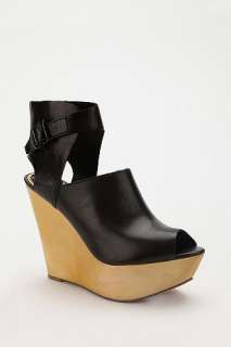 UrbanOutfitters  Sam Edelman Leather Buckle Wedge