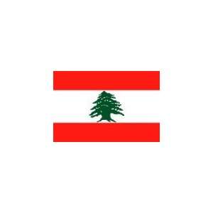 Lebanon Flag, 3 x 5, Outdoor, Nylon