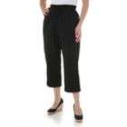 Chic Womens Twill Capris Relaxed Fit