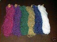 LOT 300 NEW ASST ROUND MARDI GRAS BEADS PARTY FAVORS  