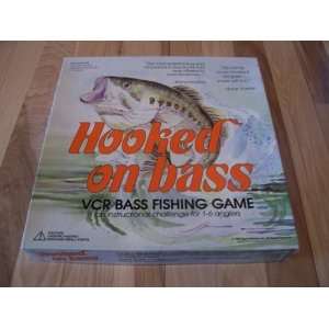  HOOKED ON BASS VCR BASS FISHING GAME Toys & Games