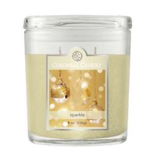   Candle Sparkles Scented Pillar Glass Jar Candles